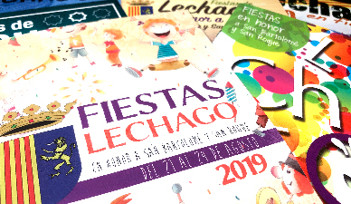Programas fiestas patronales Comisión de fiestas de Lechago, Teruel