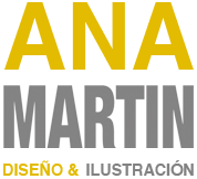 portafolio de Ana Martín Campo - Diseño gráfico, maquetación, diseño y maquetación web, ilustración