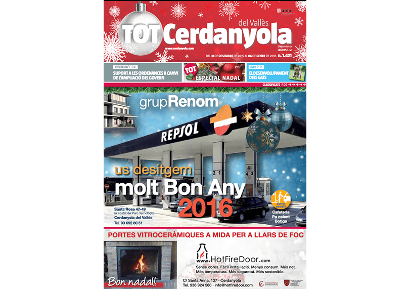 Imagen de la portada de un número de la revista semanal Tot Cerdanyola